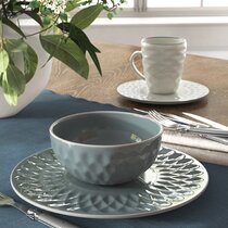 Chip resistant shop dinnerware set